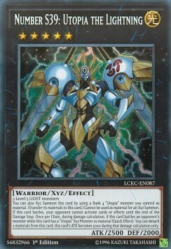 Number S39: Utopia the Lightning Card Front