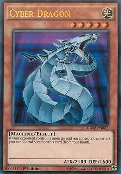 Cyber Dragon Card Front