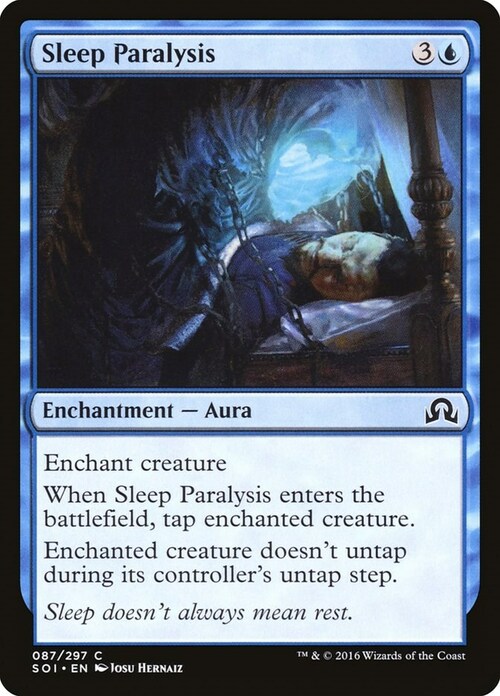 Sleep Paralysis Card Front