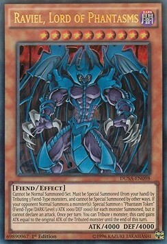 Raviel, Lord of Phantasms Card Front