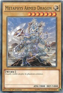 Metaphys Armed Dragon Card Front