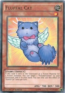 Fluffal Cat Card Front