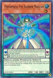 Performapal Five-Rainbow Magician