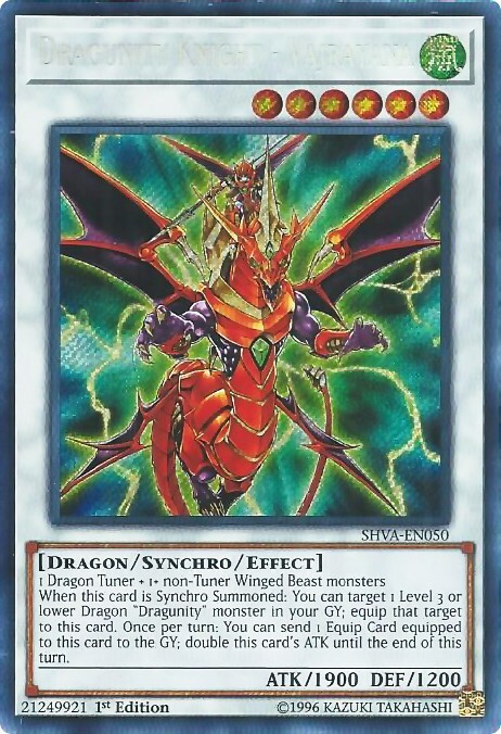 Dragunity Knight - Vajrayana Card Front