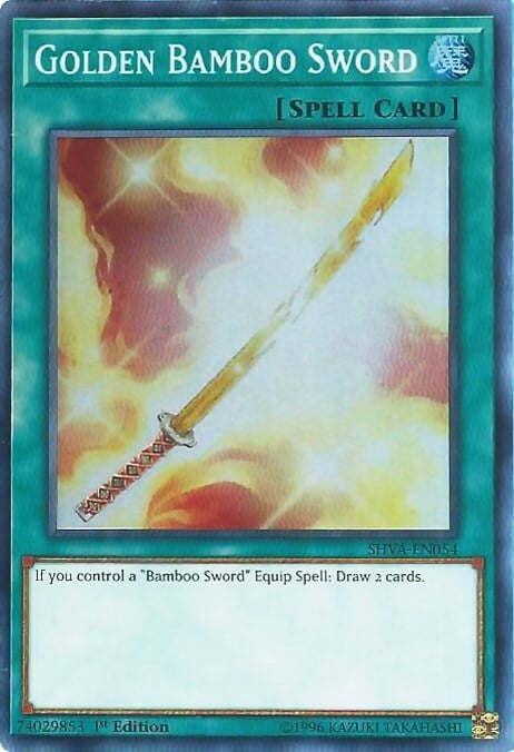 Golden Bamboo Sword Card Front