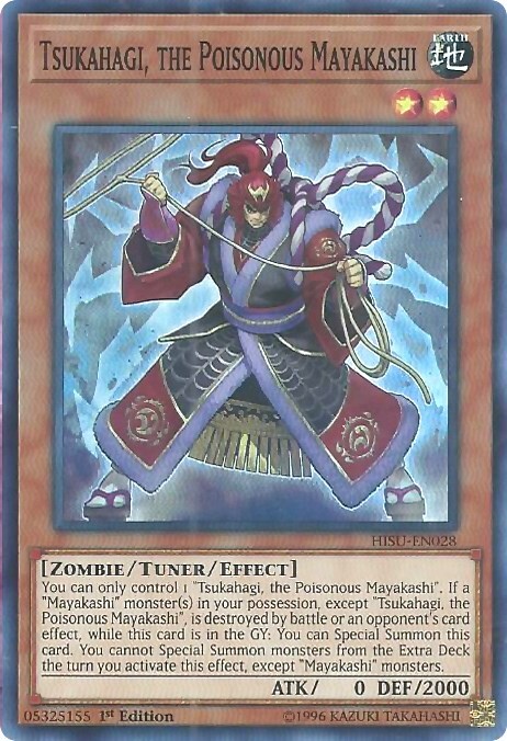 Tsukahagi, the Poisonous Mayakashi Card Front