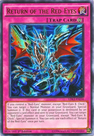 Return of the Red-Eyes Card Front