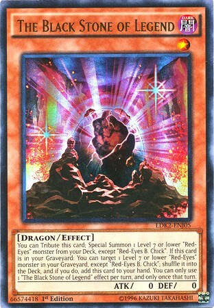 The Black Stone of Legend Card Front