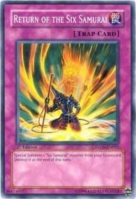 Return of the Six Samurai Card Front