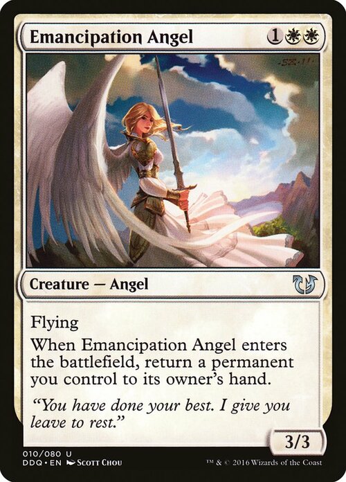 Emancipation Angel Card Front