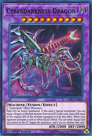 Cyberdarkness Dragon Card Front