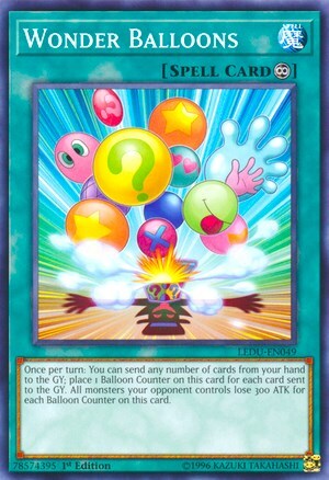 Wonder Balloons Card Front