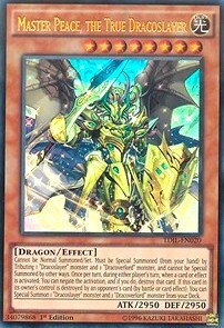 Master Peace, the True Dracoslayer Card Front