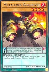 Metalfoes Goldriver Card Front