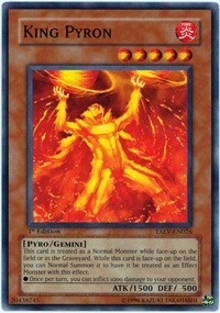 King Pyron Card Front