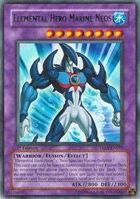 Elemental Hero Marine Neos Card Front