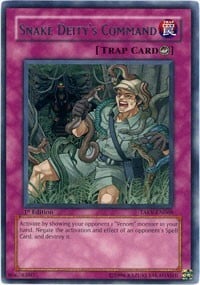 Snake Deity's Command Card Front