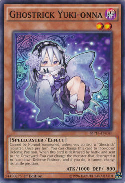 Ghostrick Yuki-onna Card Front