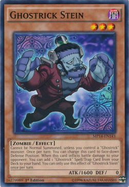 Ghostrick Stein Card Front