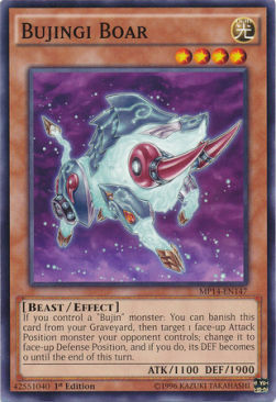 Bujingi Boar Card Front