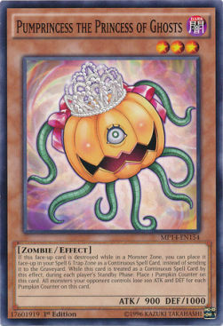 Pumprincess the Princess of Ghosts Card Front