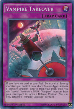 Vampire Takeover Card Front