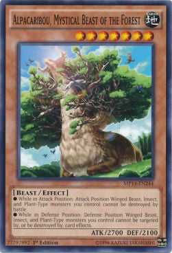 Alpacaribou, Mystical Beast of the Forest Card Front