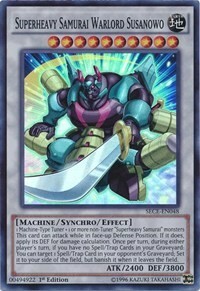 Superheavy Samurai Warlord Susanowo Card Front