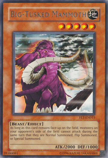 Big-Tusked Mammoth Card Front