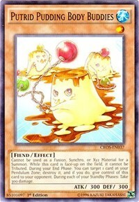 Putrid Pudding Body Buddies Card Front