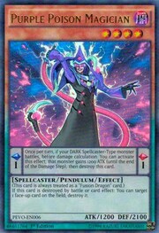 Purple Poison Magician