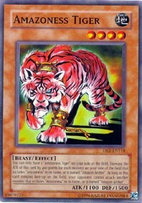 Amazoness Tiger Card Front