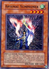 Arsenal Summoner Card Front