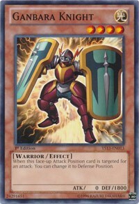 Ganbara Knight Card Front