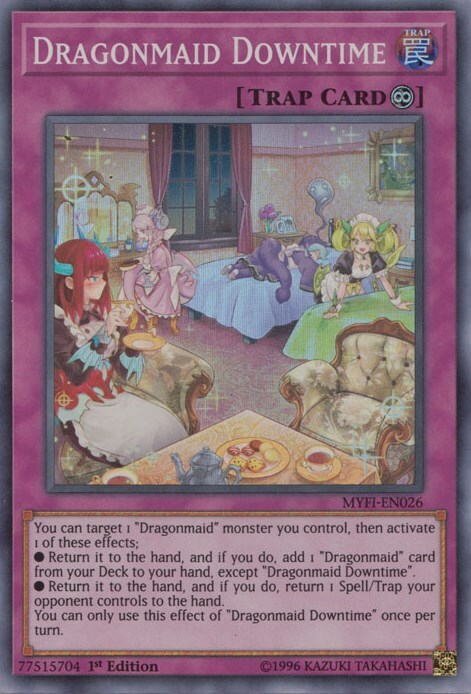 Dragonmaid Downtime Card Front