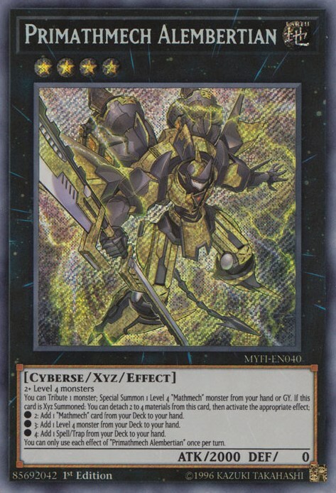 Primathmech Alembertian Card Front