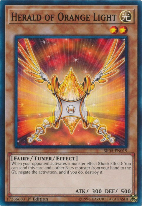 Herald of Orange Light Card Front