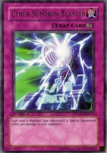 Cyber Summon Blaster Card Front