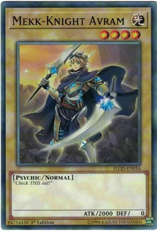 Mekk-Knight Avram Card Front