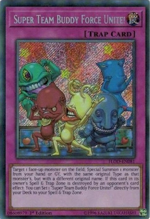 Super Team Buddy Force Unite! Card Front