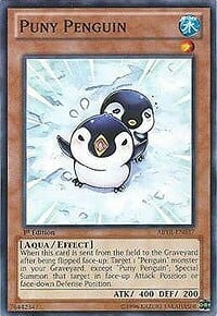 Puny Penguin Card Front