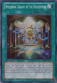 Spellbook Library of the Heliosphere Card Front