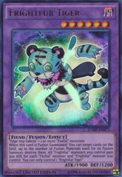 Frightfur Tiger Card Front