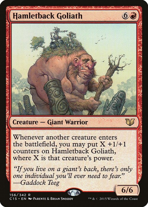 Hamletback Goliath Card Front