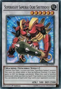 Superheavy Samurai Ogre Shutendoji Card Front