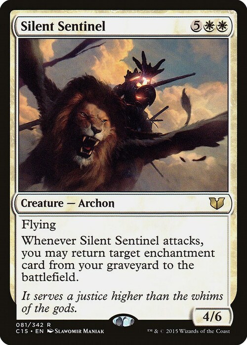 Silent Sentinel Card Front