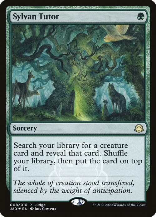 Sylvan Tutor Card Front