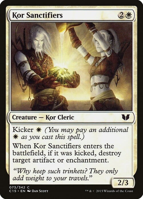 Kor Sanctifiers Card Front