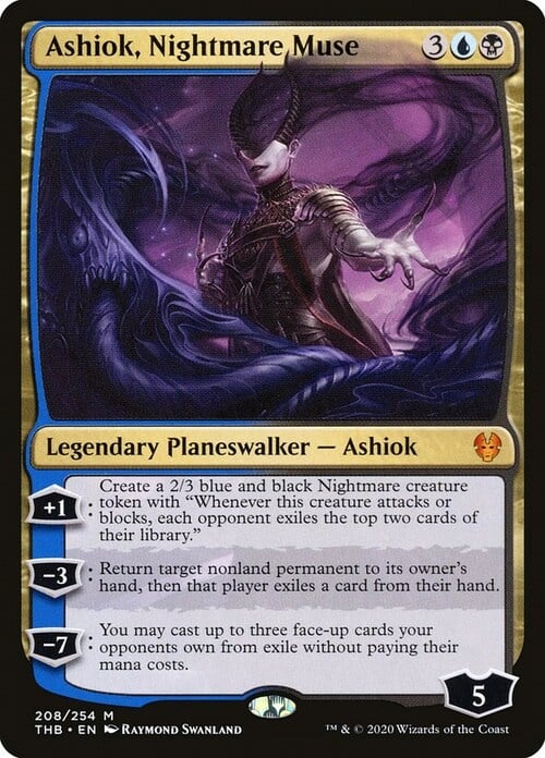 Ashiok, Nightmare Muse Card Front