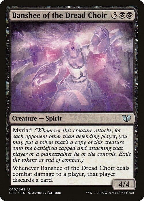 Banshee of the Dread Choir Card Front